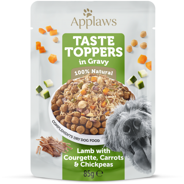 Applaws  Dog Toppers, Miel si Legume in sos, plic 85 g