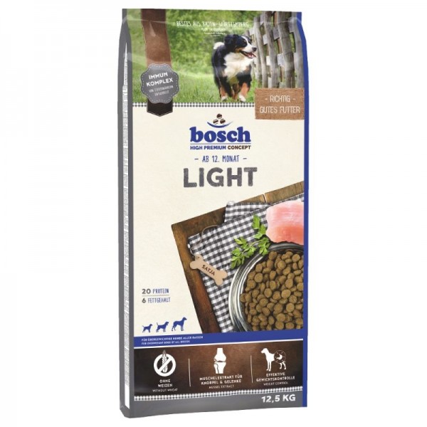Hrana uscata pentru caini Bosch Adult Light 12.5 kg