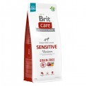Brit Care Adult Sensitive Vanat si Cartof, 12 kg + 3 kg
