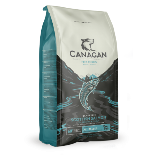 Canagan Grain Free cu Somon 12kg