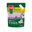 Asternut igienic pentru pisici Enjoy, Tofu Lavanda, 6 L