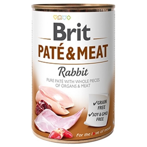 Brit Pate and Meat Rabbit 400 g