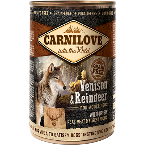 Carnilove Wild Meat Venison and Reindeer 400 g 