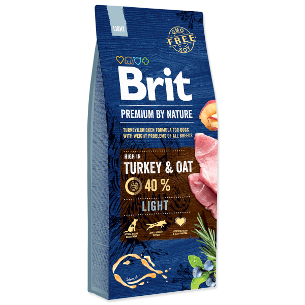 Brit Premium by Nature Light 15 kg + 3 kg