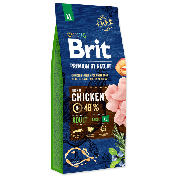 Brit Premium by Nature Adult XL 15 kg + 3 kg