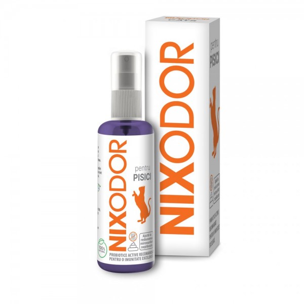 Nixodor, probiotic activ pentru imunitatea pisicilor, 100 ml