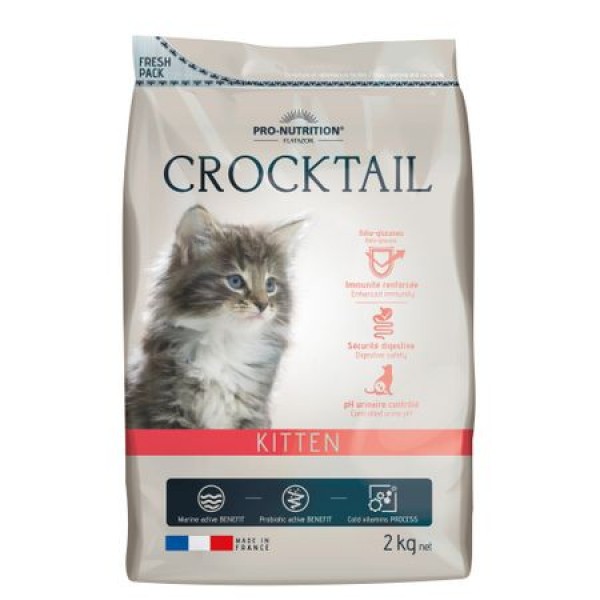 Hrana Uscata Completa Crocktail Kitten Pui Rata Curcan 400 g