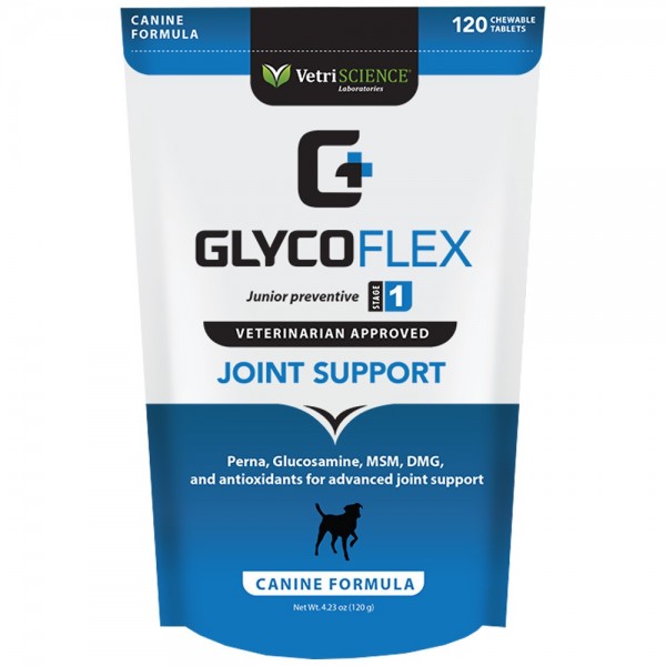 Supliment nutritiv VetriSCIENCE, Glyco Flex I Bite-sized Chews, 120 Tablete Gumate