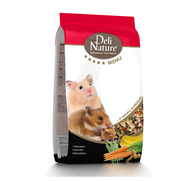 Hrana completa pentru hamsteri, Deli Nature Menu 5 stars, 750 gr