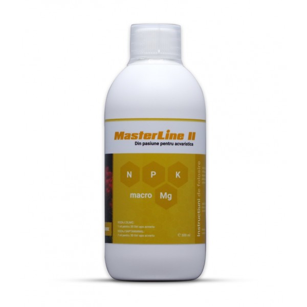 Fertilizant cu macronutrienti pentru plante acvatice MasterLine II, 1000 ml