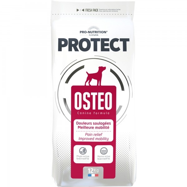 Hrana pentru caini cu afectiuni ale oaselor sau articulatiilor, Flatazor Protect Osteo, 12 kg
