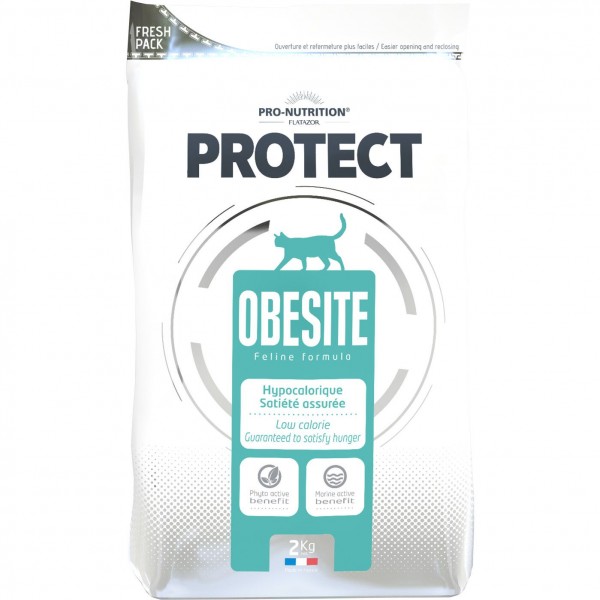Hrana dietetica pentru pisici cu nevoi nutritionale speciale sau obeze, Protect Obesity, 2 kg