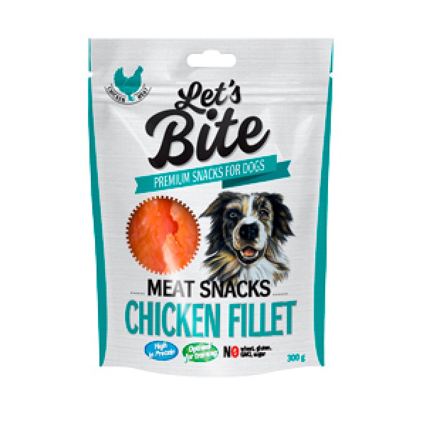 Brit Lets Bite Meat Snacks Chicken Fillet 300 g