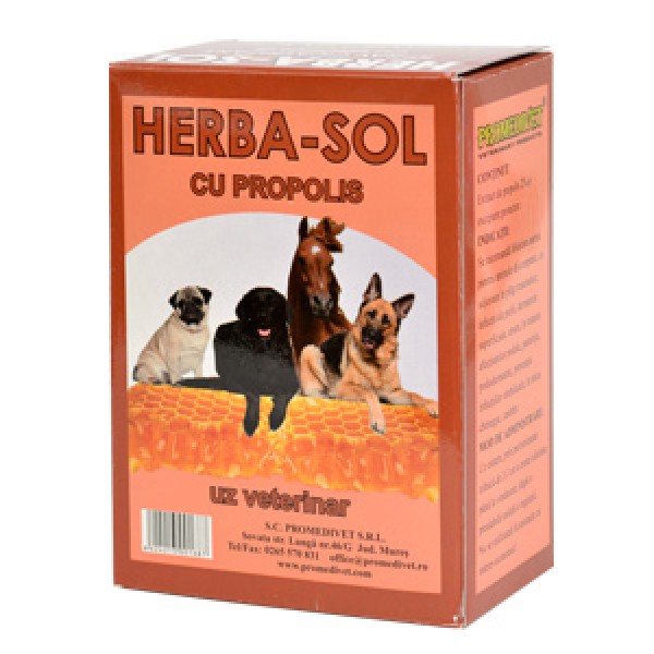 Herba-Sol Propolis spray cicatrizant 150 ml